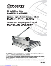 Roberts 10-95 Owner's Manual