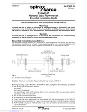 Spirax Sarco Flowin 2 Essential Installation Manual