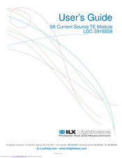 ILX Lightwave LDC-3916558 User Manual