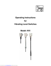 Kobold NVI Operating Instructions Manual