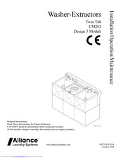 Alliance UM202 series Installation Operation & Maintenance