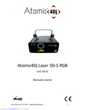 Atomic4Dj Laser 3D-S RGB User Manual