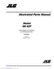 JLG G6-42P Parts Manual