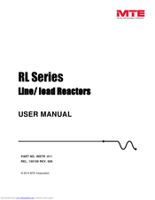MTE RL-20003B14 User Manual