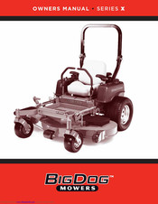 Excel Big Dog X Series Owner's Manual