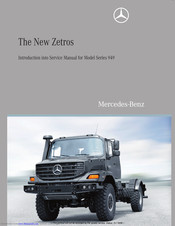 Mercedes-Benz 949 Series Introduction Into Service Manual