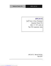 Aaeon APC-9172 Manual