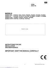 Smalvic PC-SY90 Instructions For Use, Installation And Maintenance