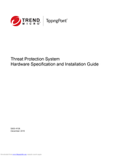 Trend Micro TippingPoint 440T Hardware Specification And Installation Manual