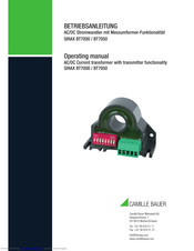 Camille Bauer SIRAX BT7050 Operating Manual