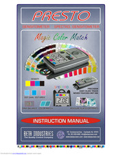 Beta industries Presto BetaColor Instruction Manual