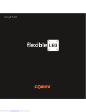 fomex flexible LED FL1200 Manual
