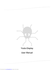Yoctopuce Yocto-Display User Manual