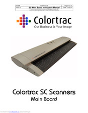 Colortrac SC Main Board Instruction Manual