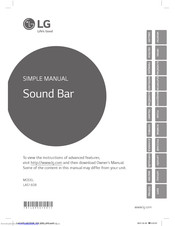 LG LAS160B Owner's Manual