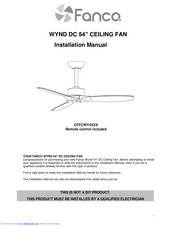 Fanco CFFCWY4WHW Manuals | ManualsLib