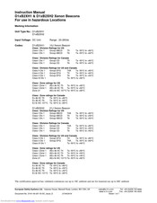 E2S D1xB2XH2 Instruction Manual
