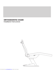 DCI Edge ORTHODONTIC CHAIR Installation Instructions Manual