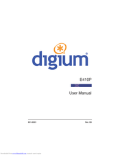 Digium B410P User Manual