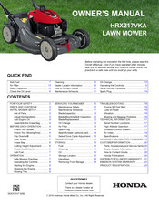 Honda WeatherMaker 48KC Owner's Manual