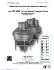 Premier Tech Aqua ASP16P Installation, Operation And Maintenance Manual