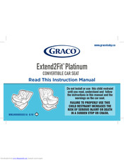 Graco Extend2FitTM Platinum Instruction Manual
