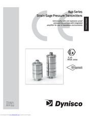 Dynisco 840 Series Operating Manual