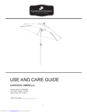 Garden Oasis D71 M34588 Use And Care Manual
