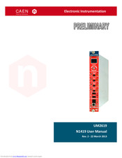 Caen N1419B User Manual