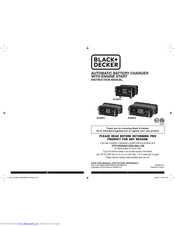 Black + Decker BC15BDCA Instruction Manual