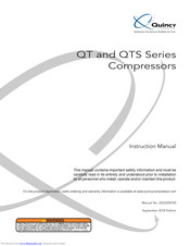 Quincy Compressor QTS-3 Instruction Manual