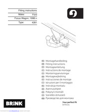 Brink 4281 Fitting Instructions Manual