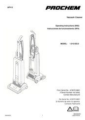 Prochem 1.012-033.0 Operating Instructions Manual