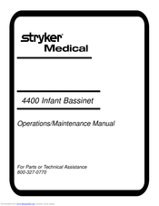 Stryker Medical 4400 Operation & Maintenance Manual