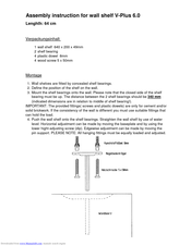 Venjakob V-Plus 6.0 Assembly Instruction