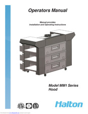 Halton MM1 Series Operator's Manual
