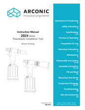 Arconic 2024L Instruction Manual