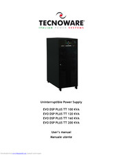 Technoware EVO DSP PLUS TT 100 KVA User Manual