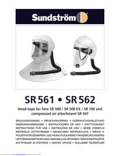 Sundstrom SR562 Instructions For Use Manual