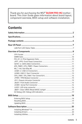 Msi B450M PRO-M2 User Manual