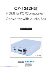 HY-LINE CP-1262HST Operation Manual