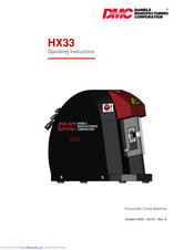 DMC HX33 Operating Instructions Manual