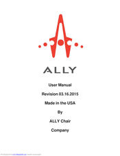 ALLY Chair ALLY User Manual