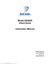 Doran Scales DS4050 Instruction Manual