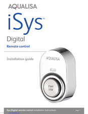 Aqualisa iSys ISD.B3.DS.14 Installation Manual