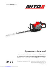 Mitox 600DX Operator's Manual