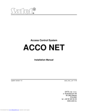 Satel ACCO NET Installation Manual