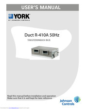 Johnson Controls 96K Cooling User Manual