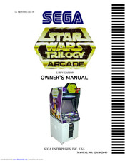 Sega Star Wars Trilogy Owner's Manual