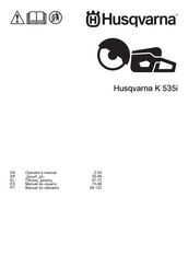 Husqvarna K 535i Operator's Manual